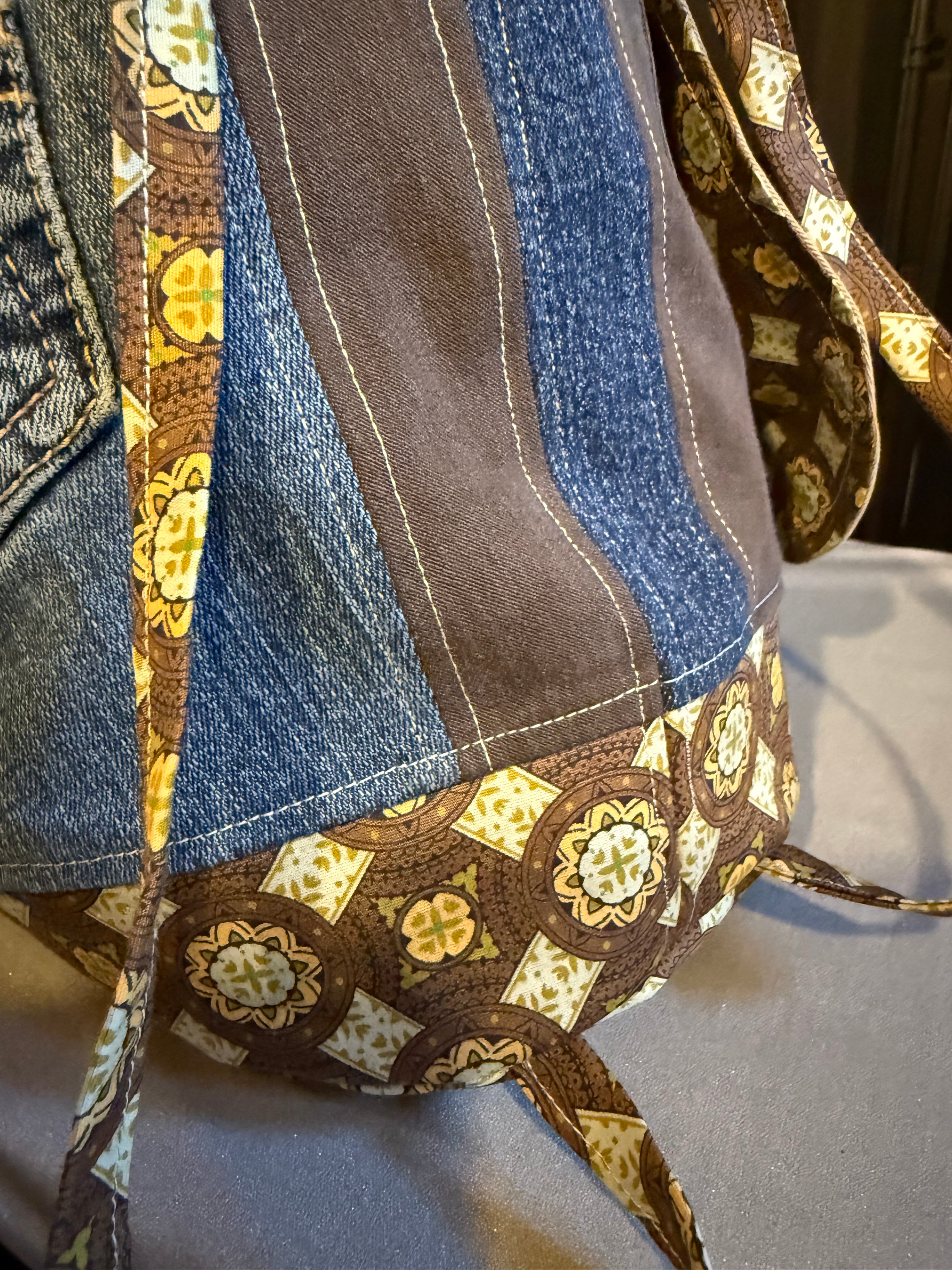 sunflower string backpack