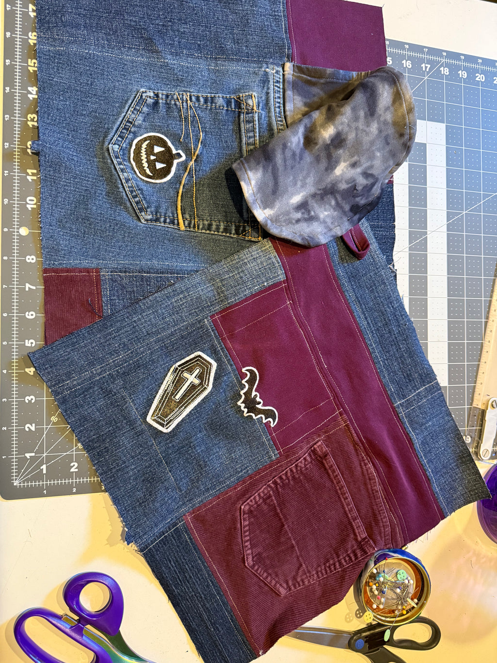 spooky cute string backpack