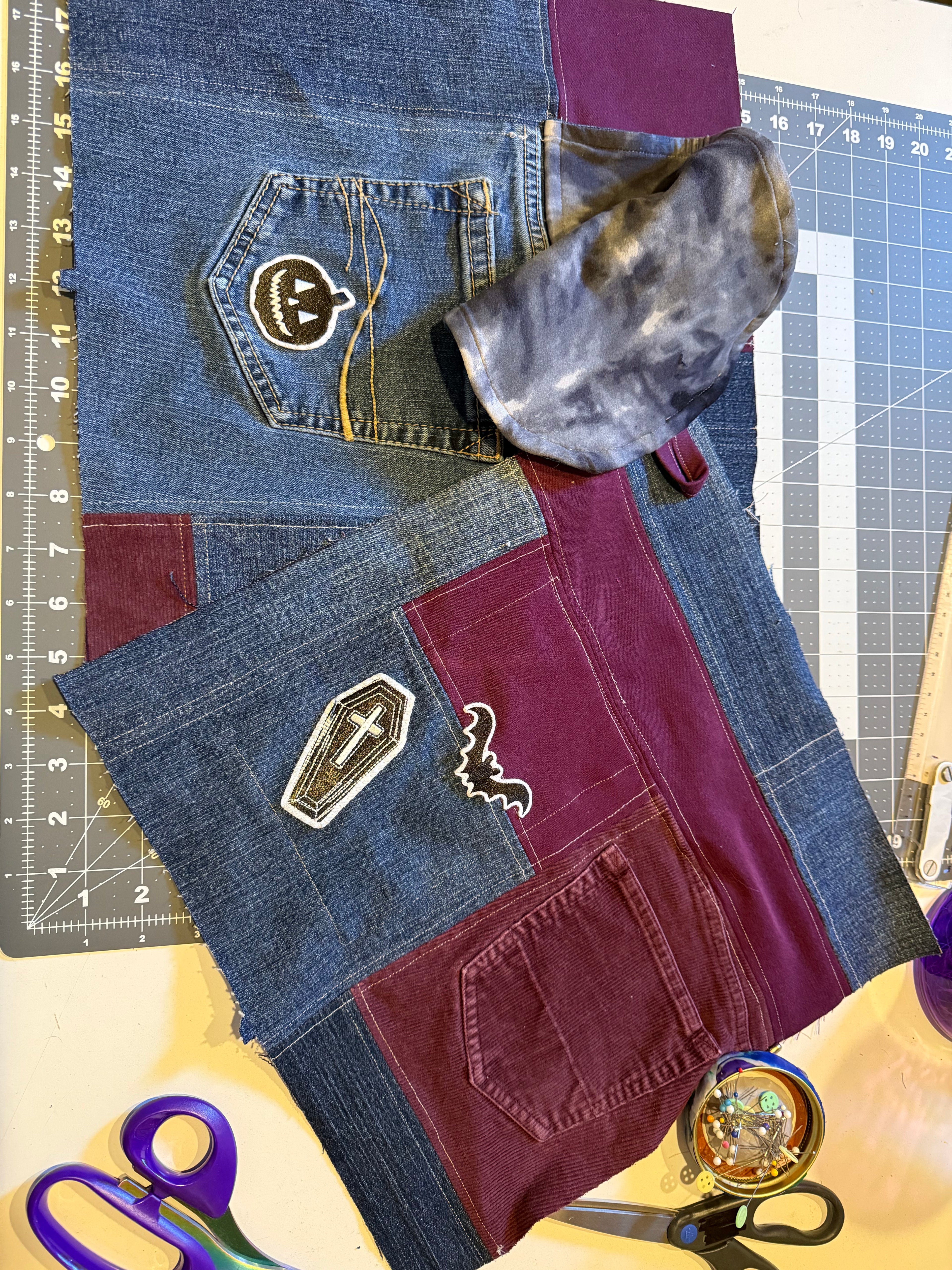 spooky cute string backpack