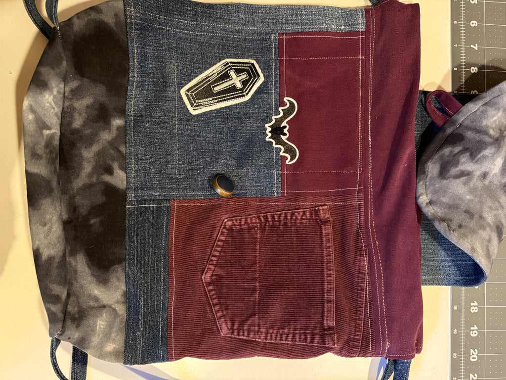 spooky cute string backpack