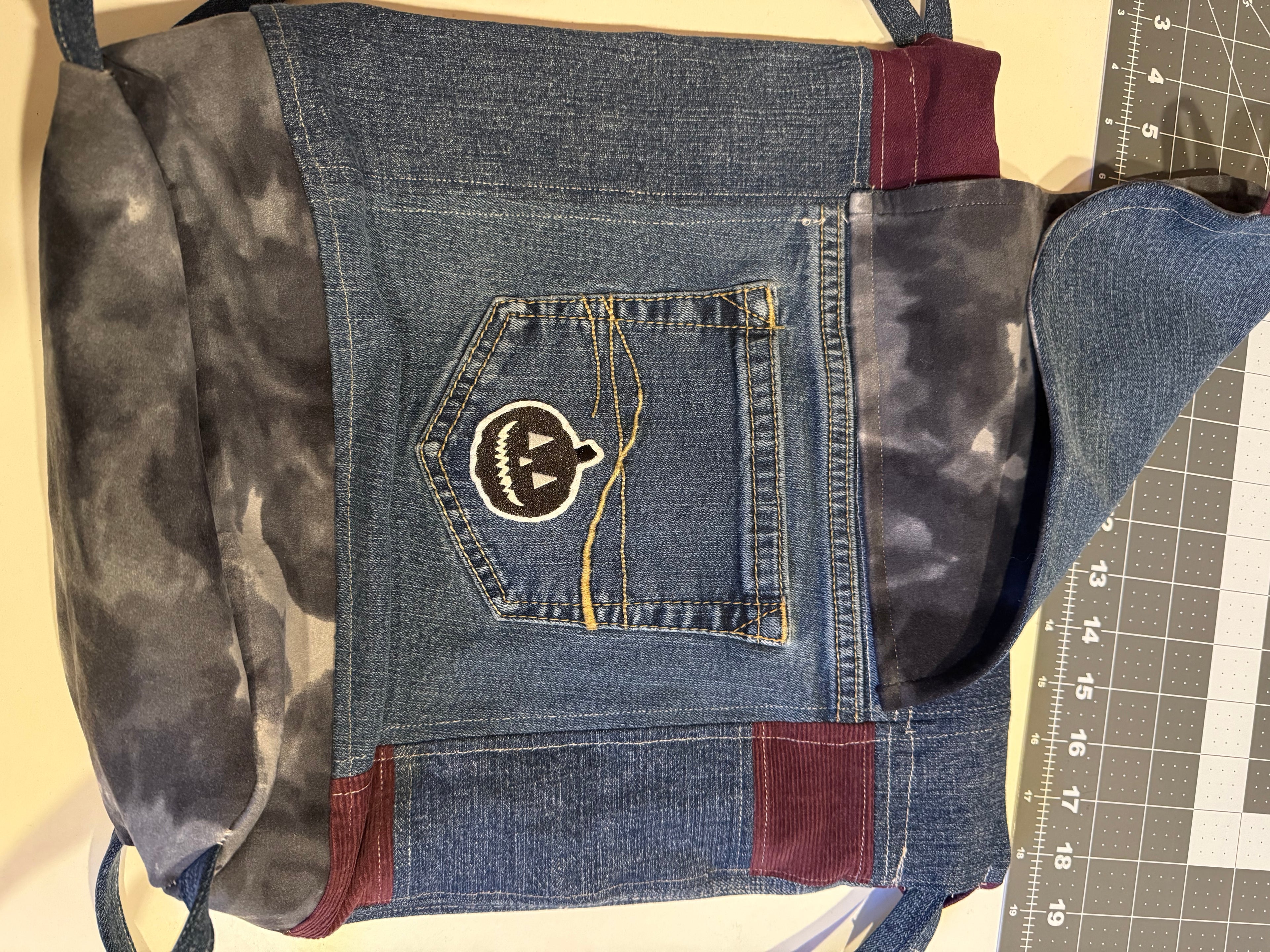 spooky cute string backpack