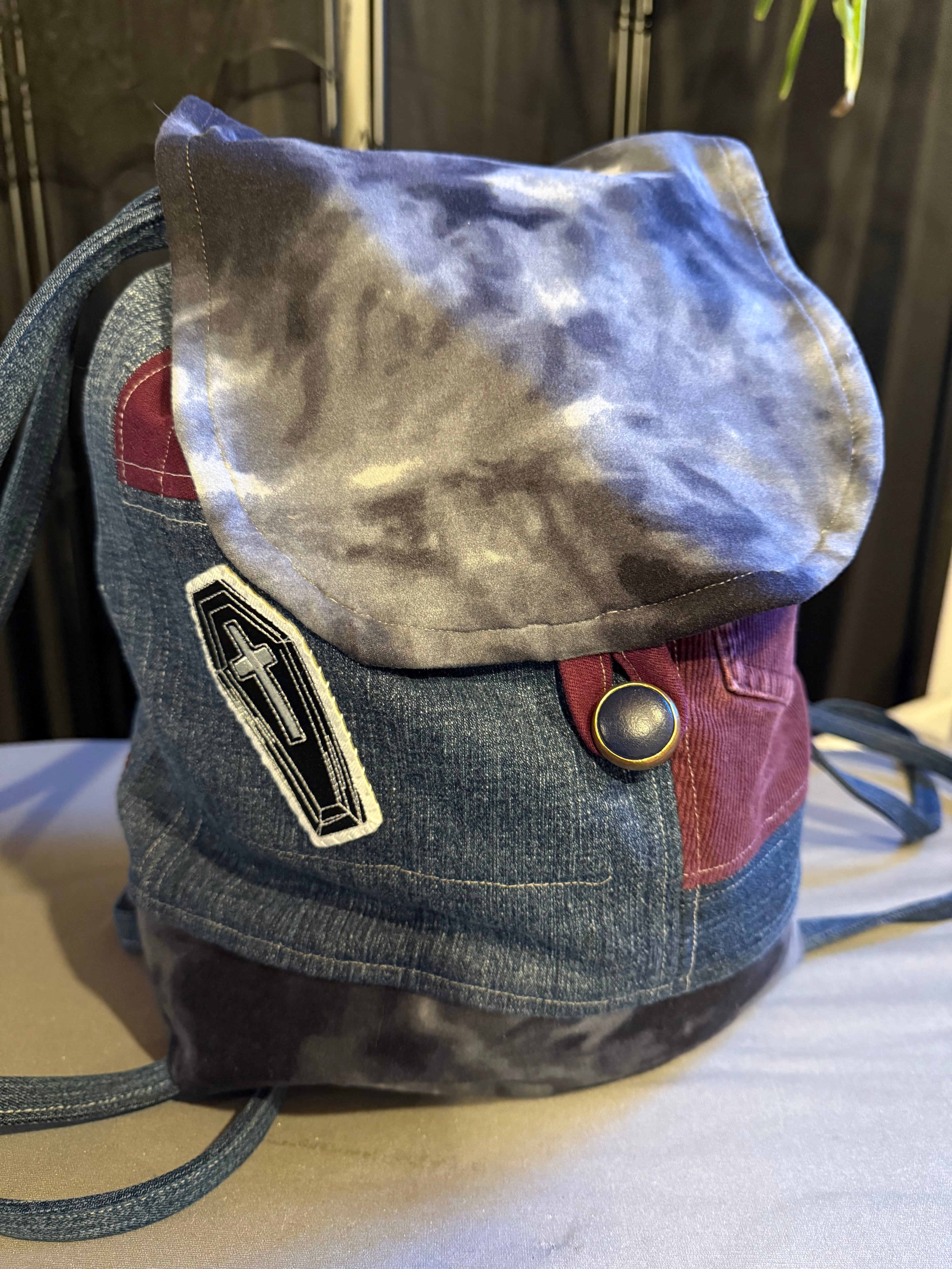 spooky cute string backpack