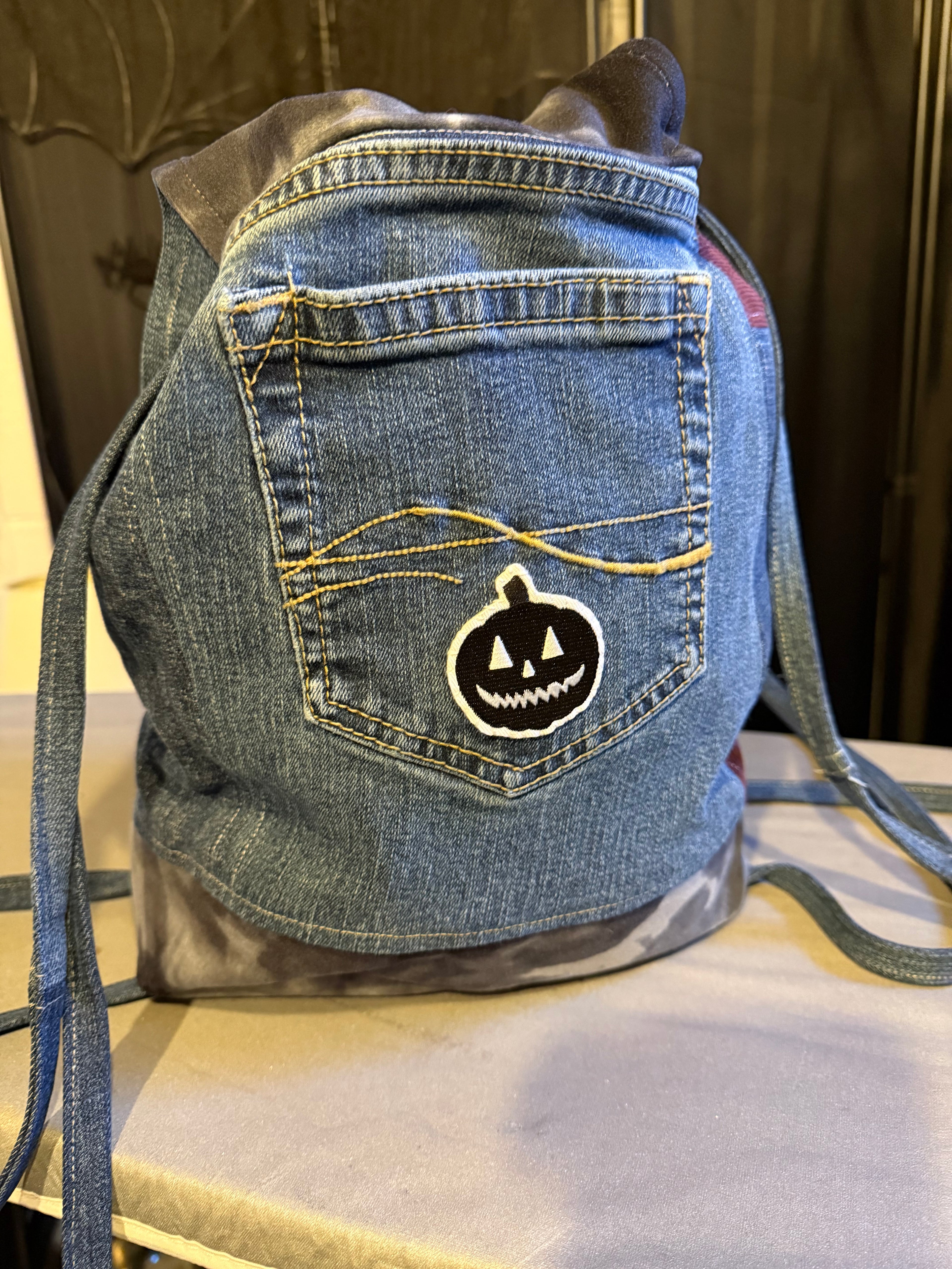spooky cute string backpack
