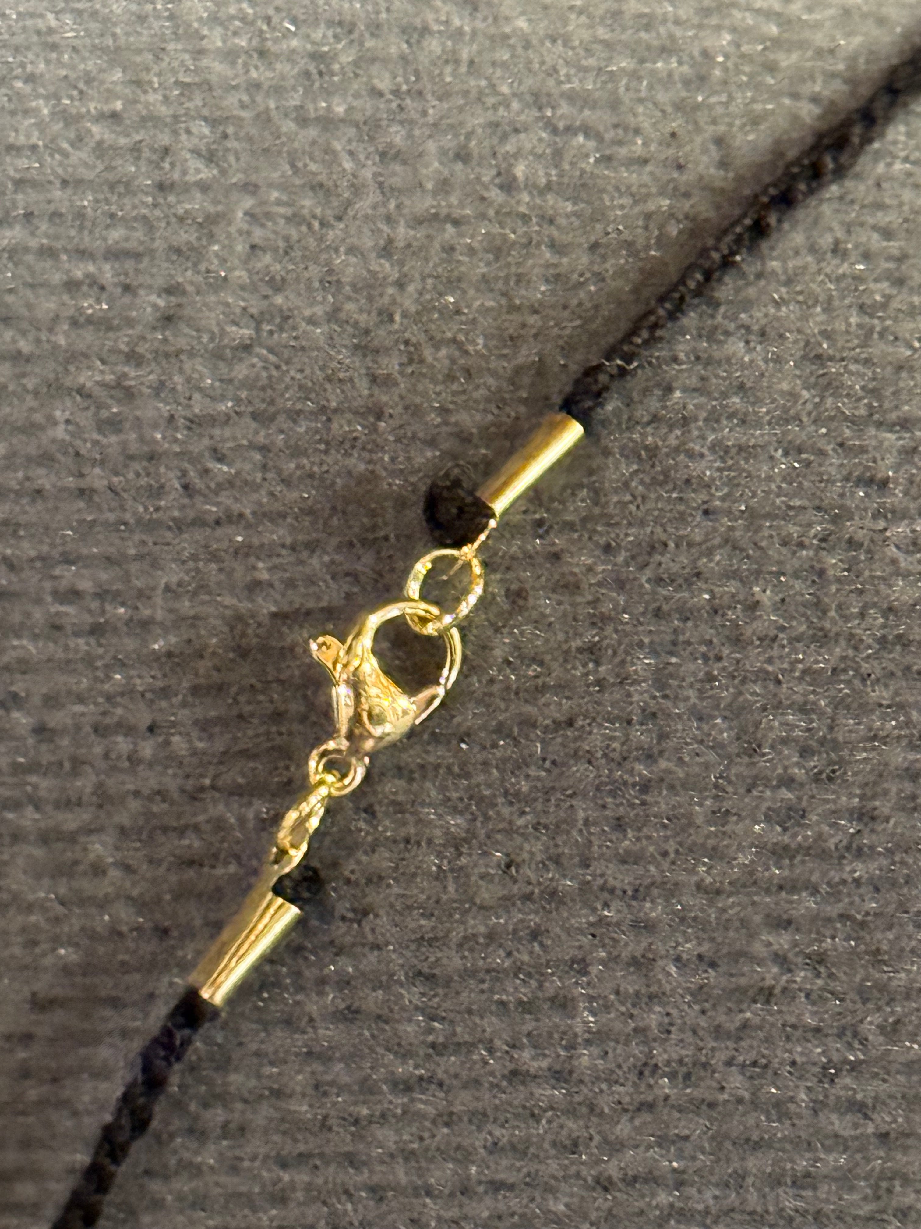 Light blue grounding stone necklace