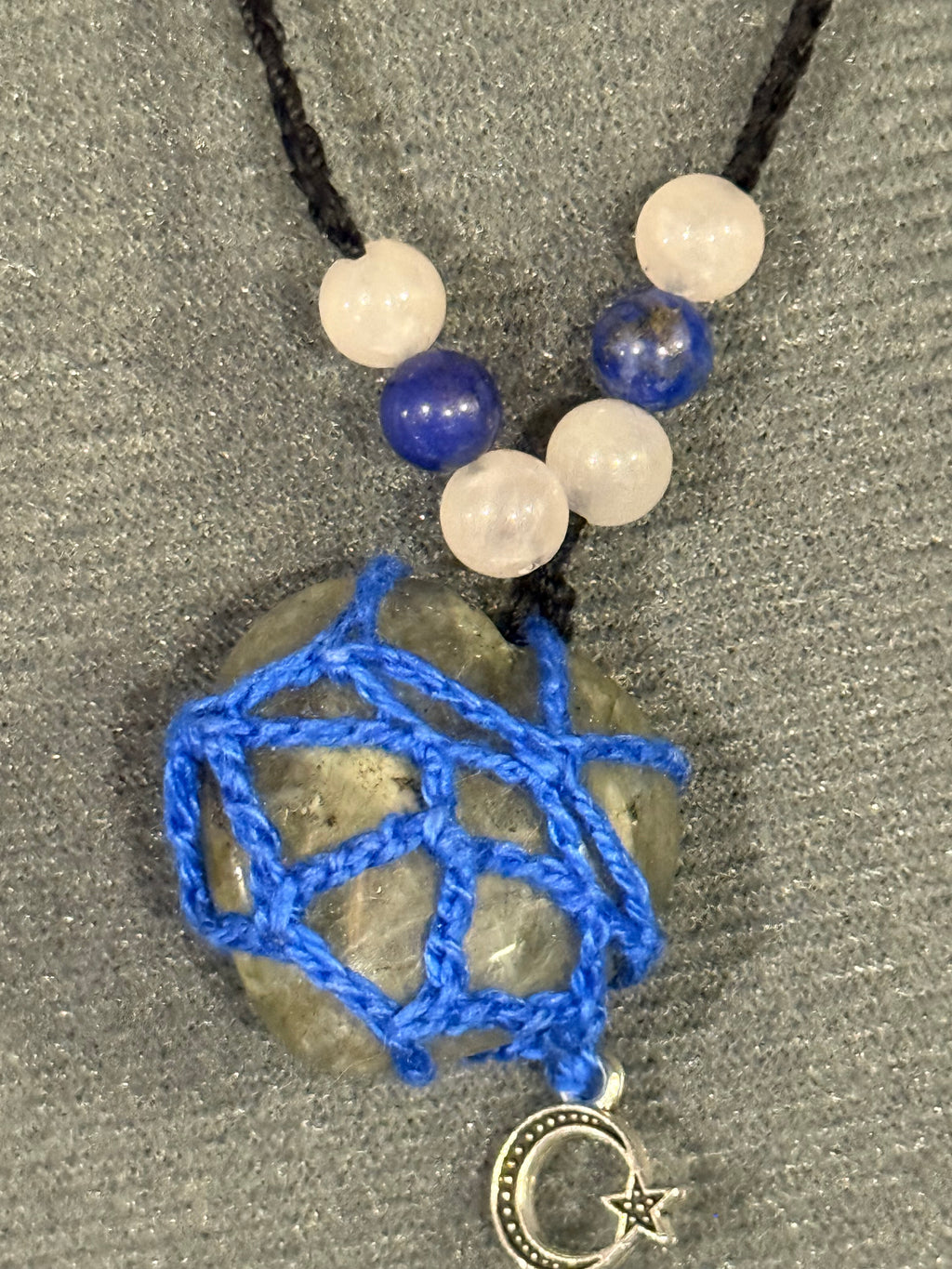 blue moonstone necklace