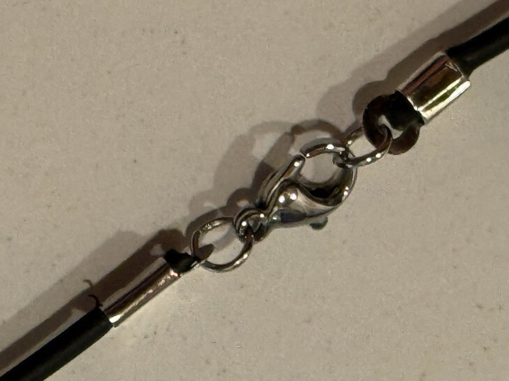 light blue elephant stone necklace