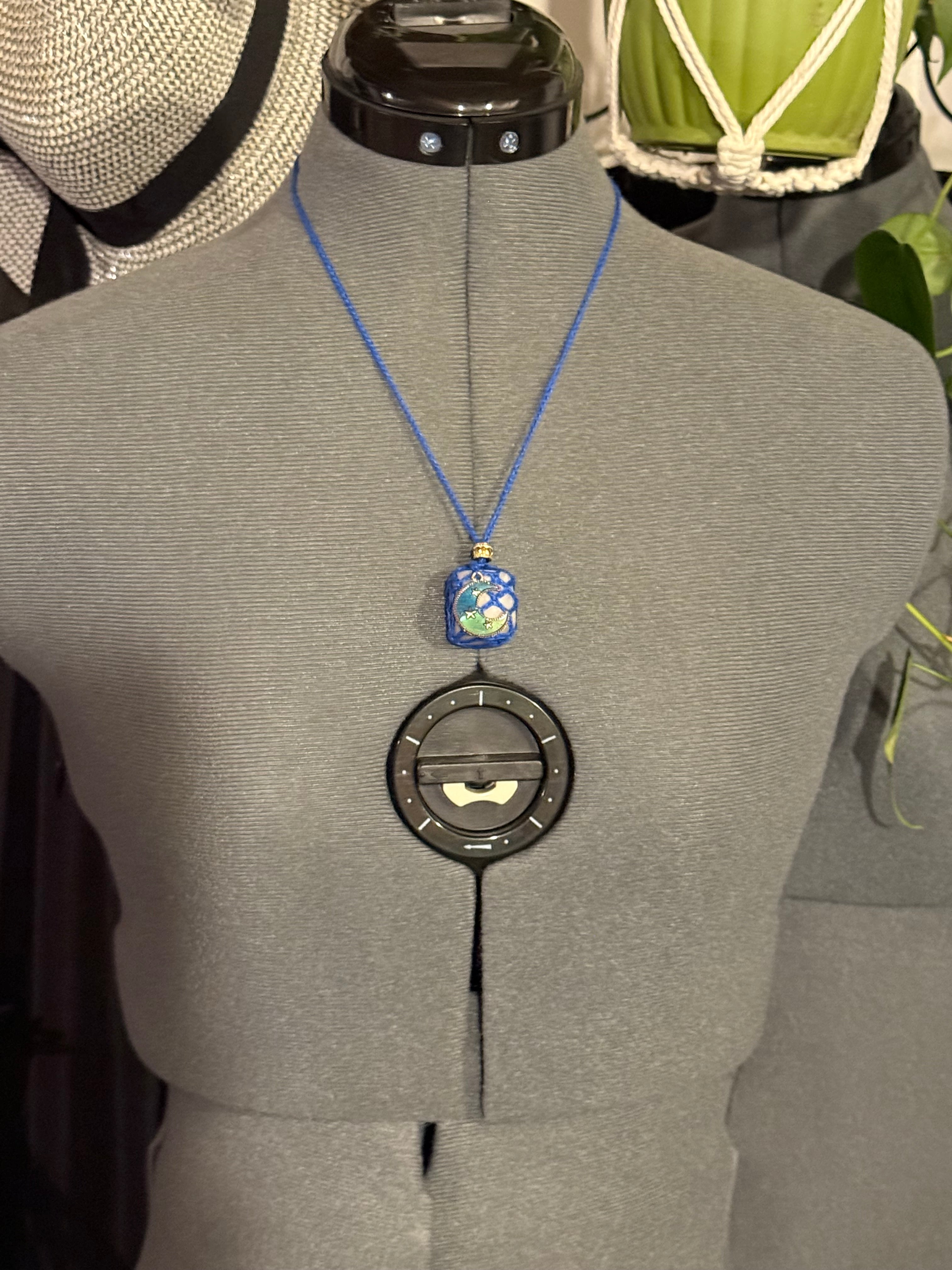 blue moonstone necklace