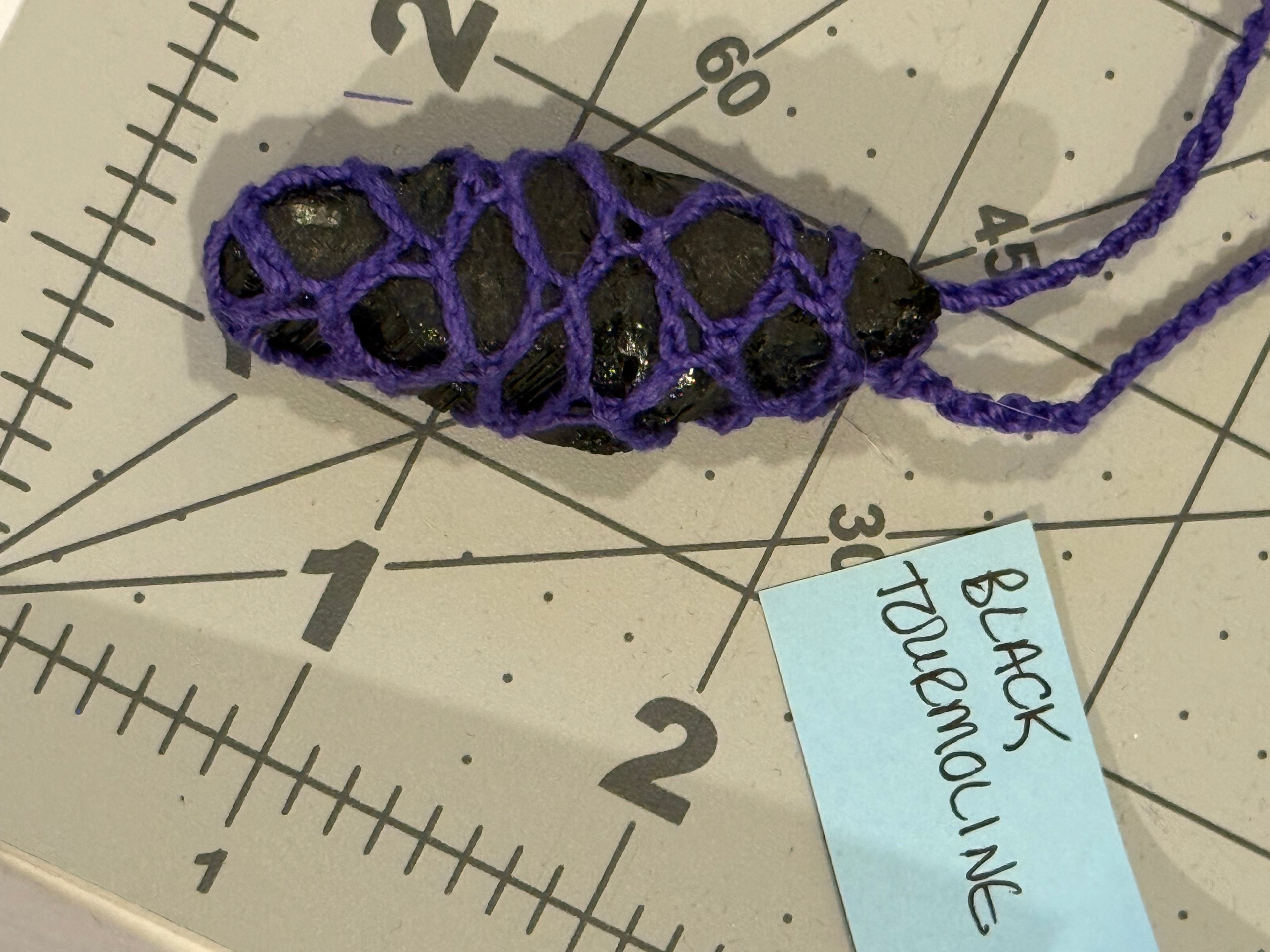 black tourmaline necklace