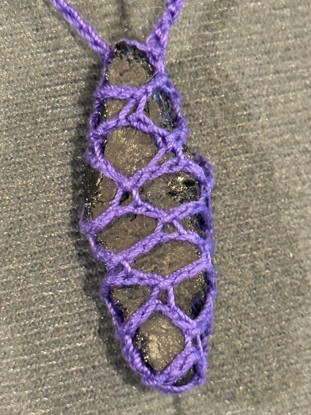 black tourmaline necklace