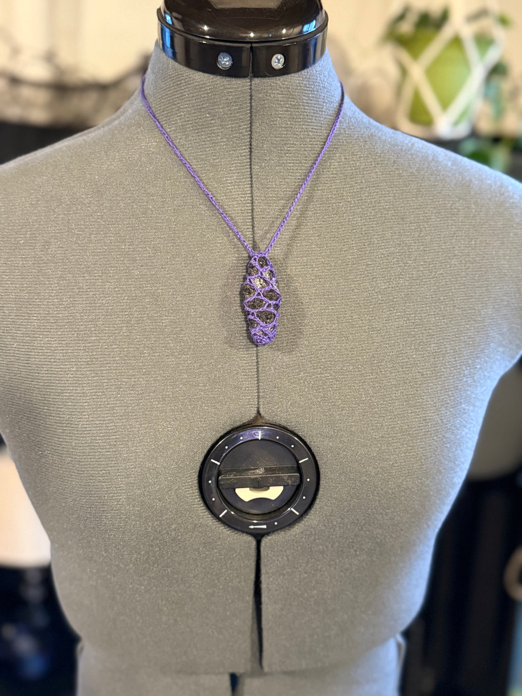 black tourmaline necklace