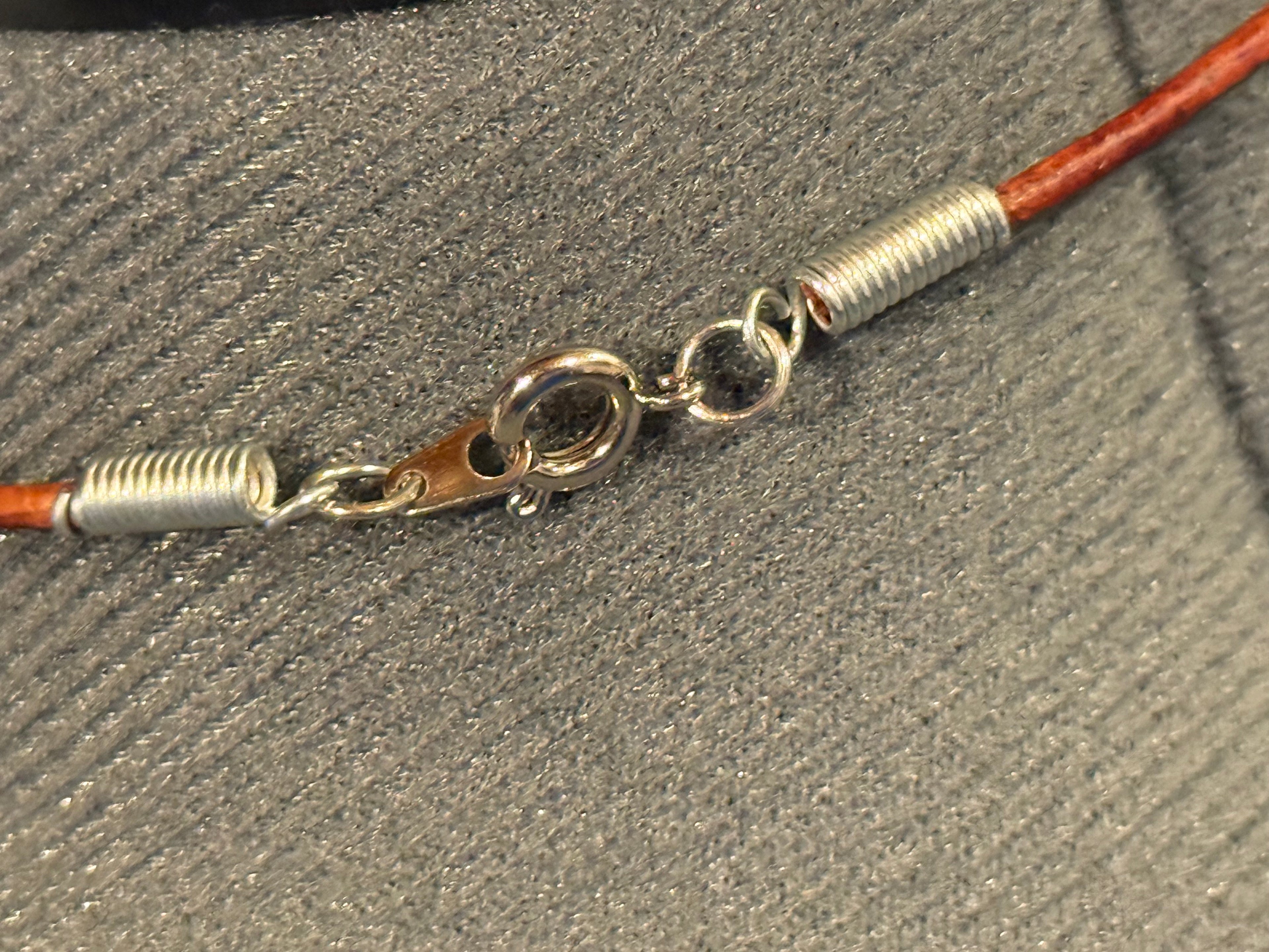 Owl grounding stone necklace