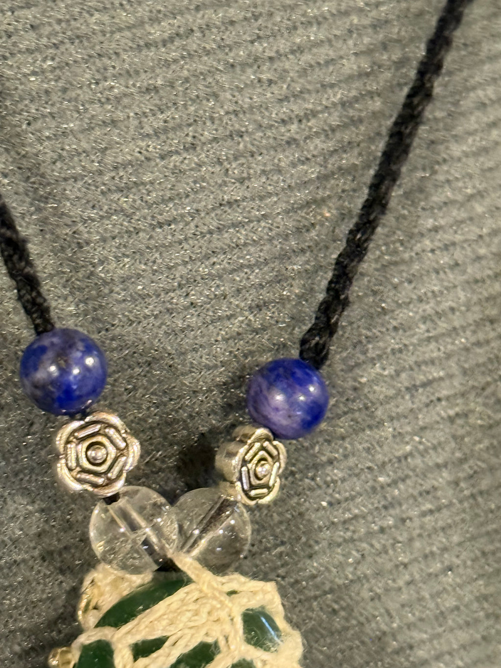 green aventurine turtle necklace