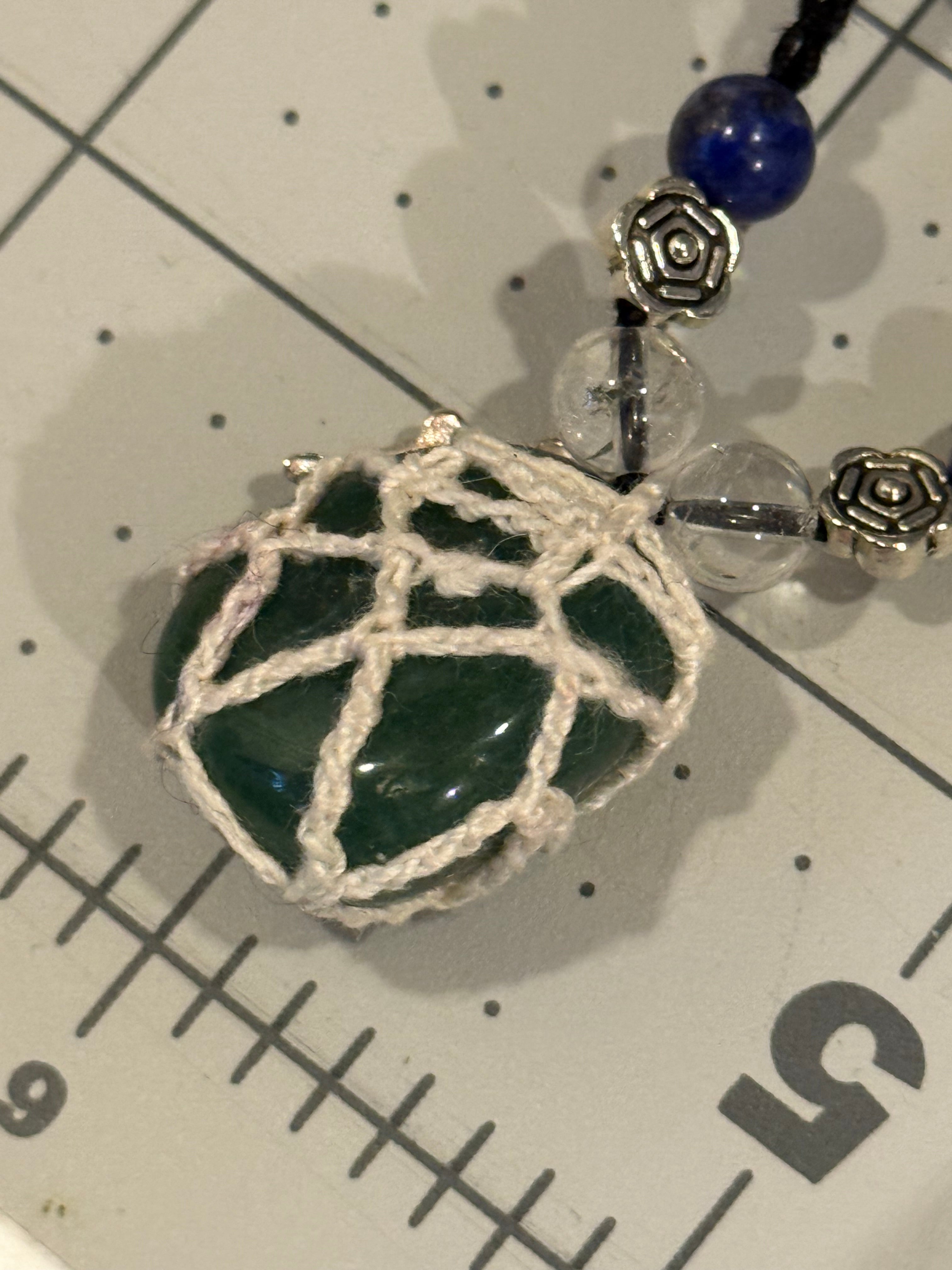 green aventurine turtle necklace