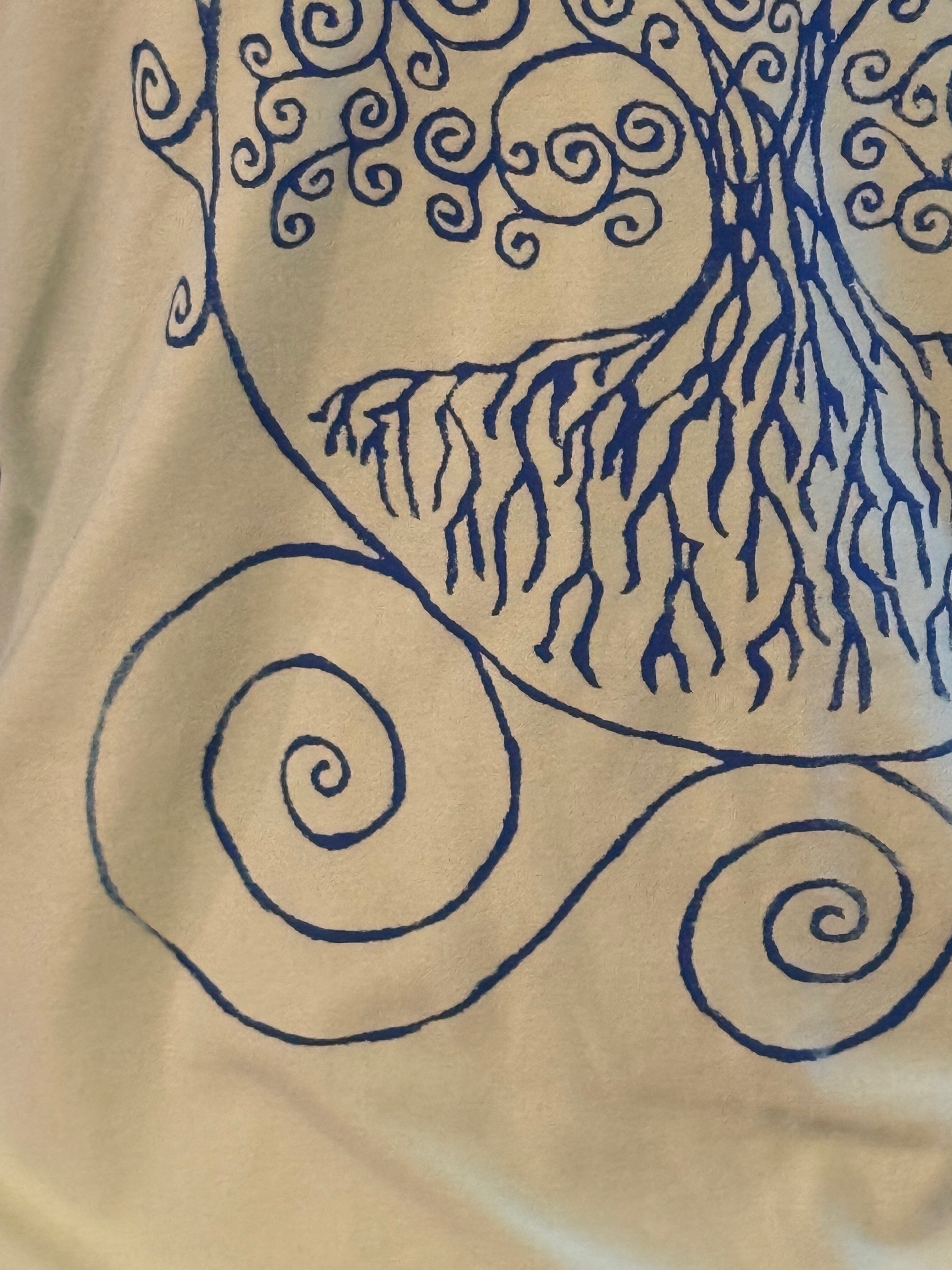 mint green world's tree tank