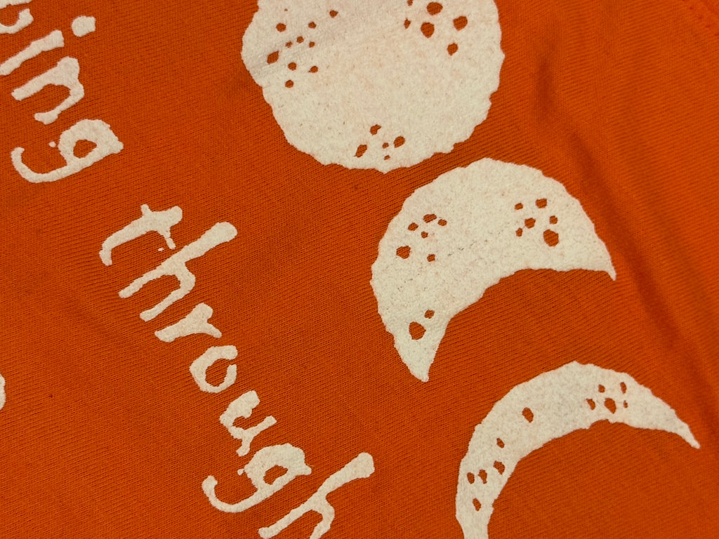 I'm going through a phase women's T shirt in orange