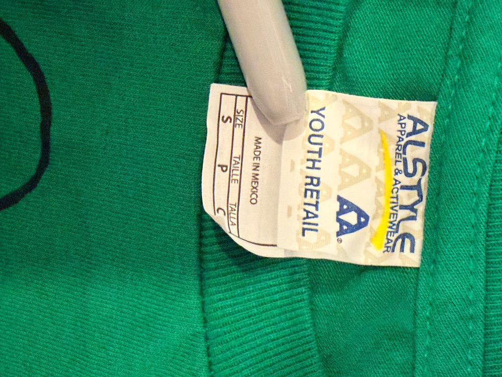 long sleeve kids shirt with worlds tree design