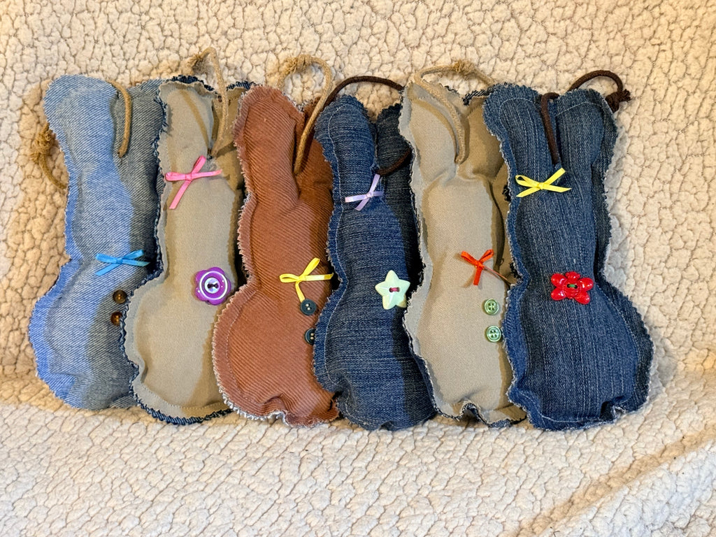 denim bunnies