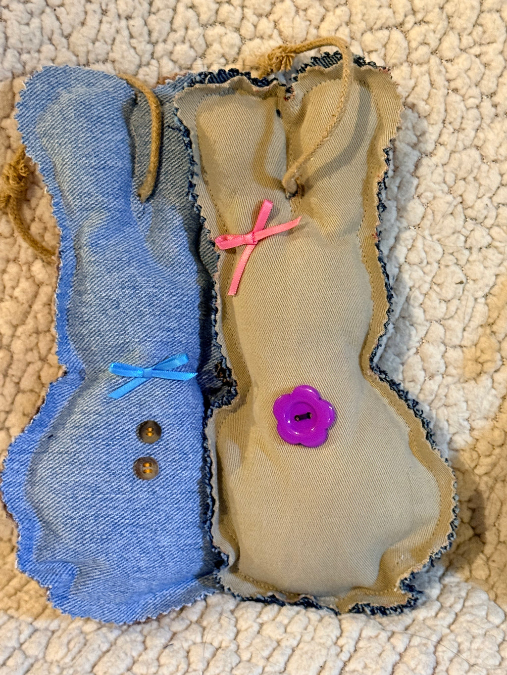 denim bunnies