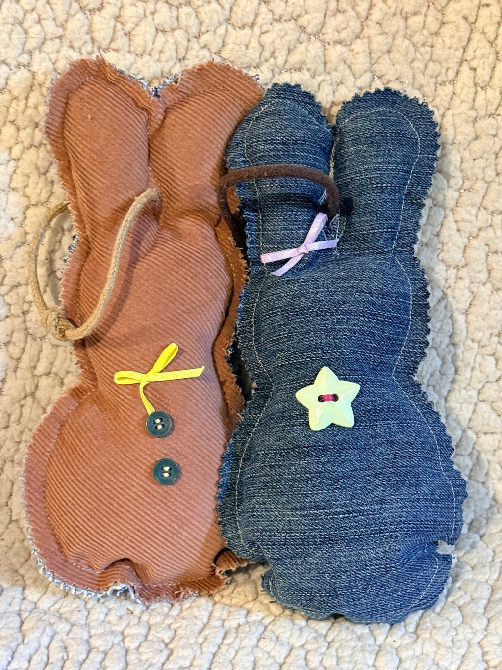 denim bunnies