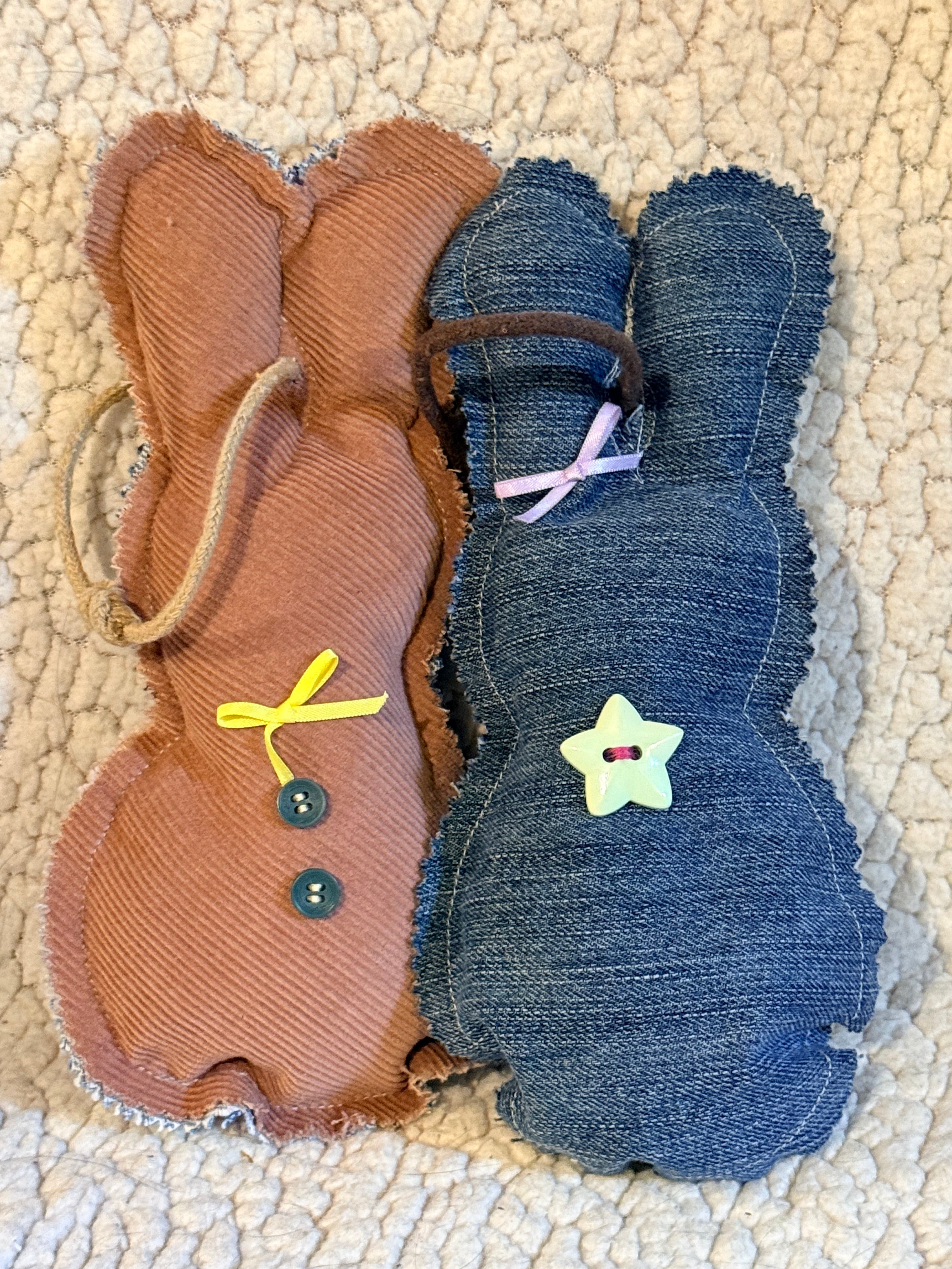 denim bunnies