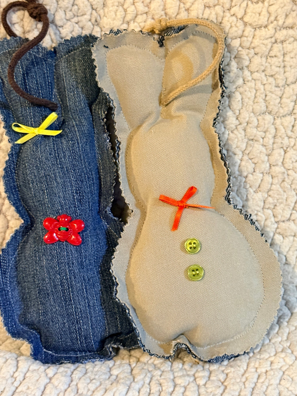 denim bunnies