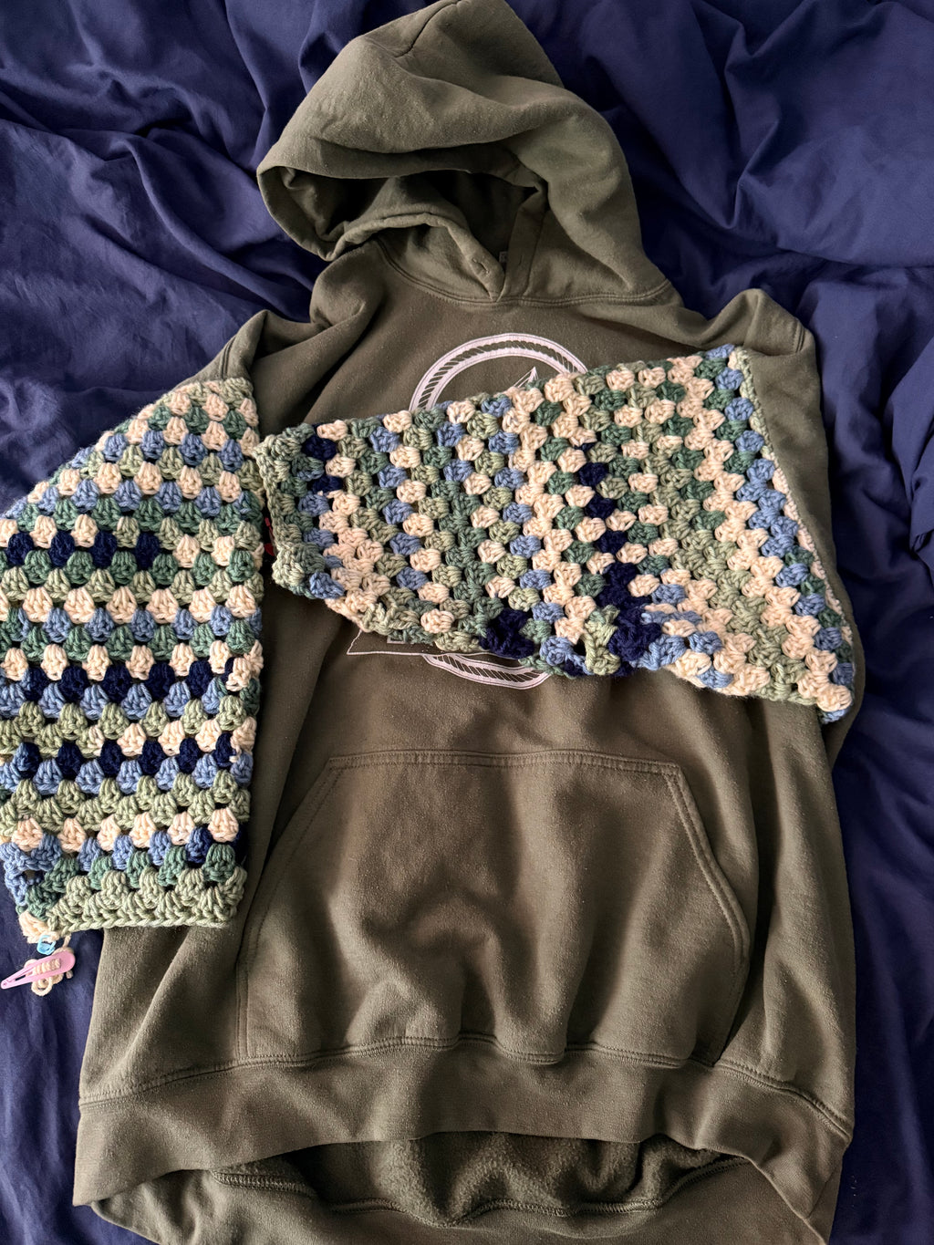 up cycled boathouse hoodie