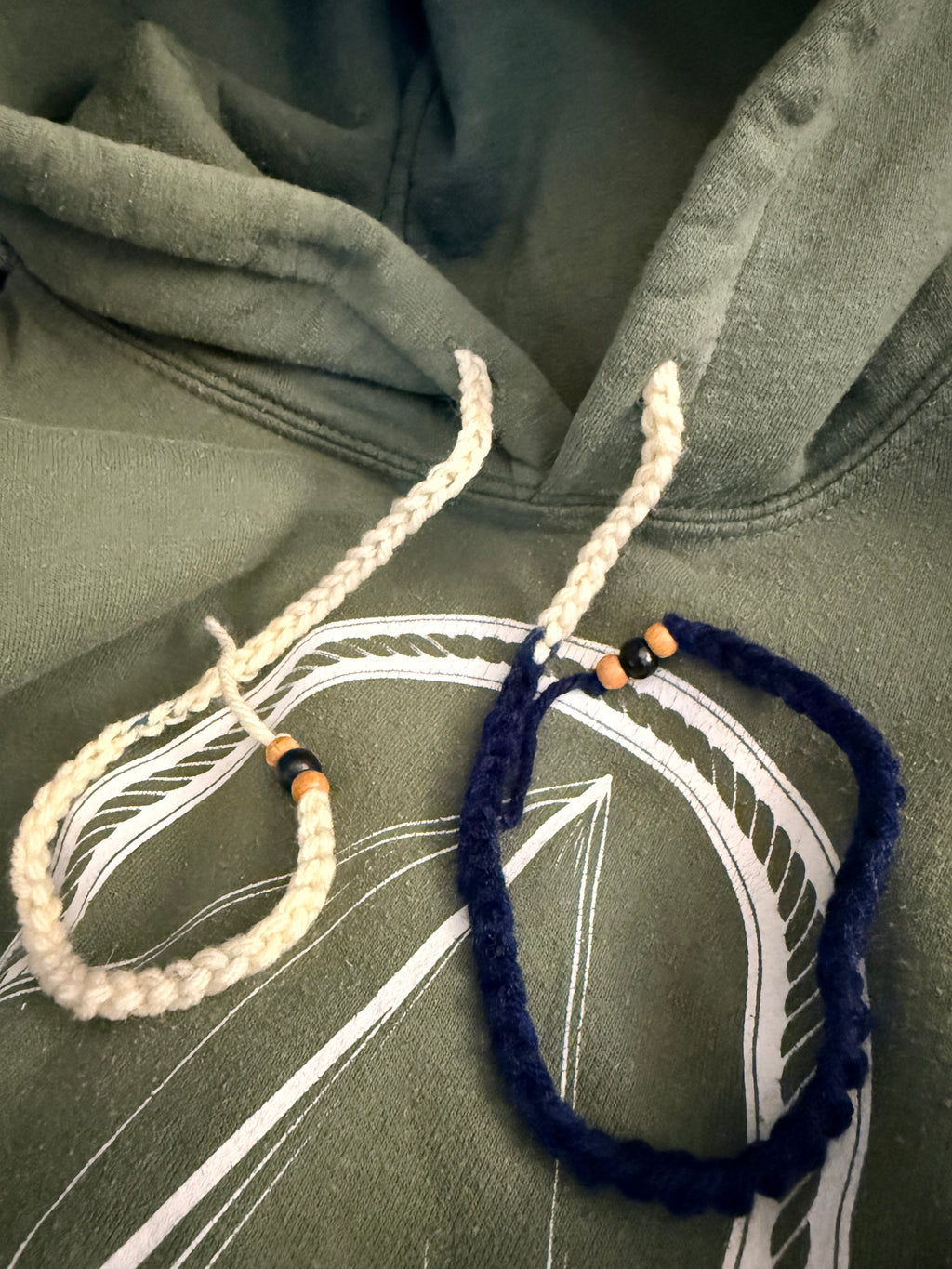 up cycled boathouse hoodie