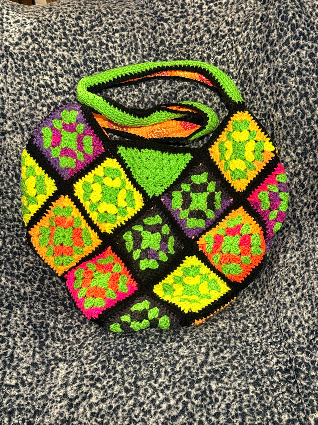 Bright & Black Carryall Bag