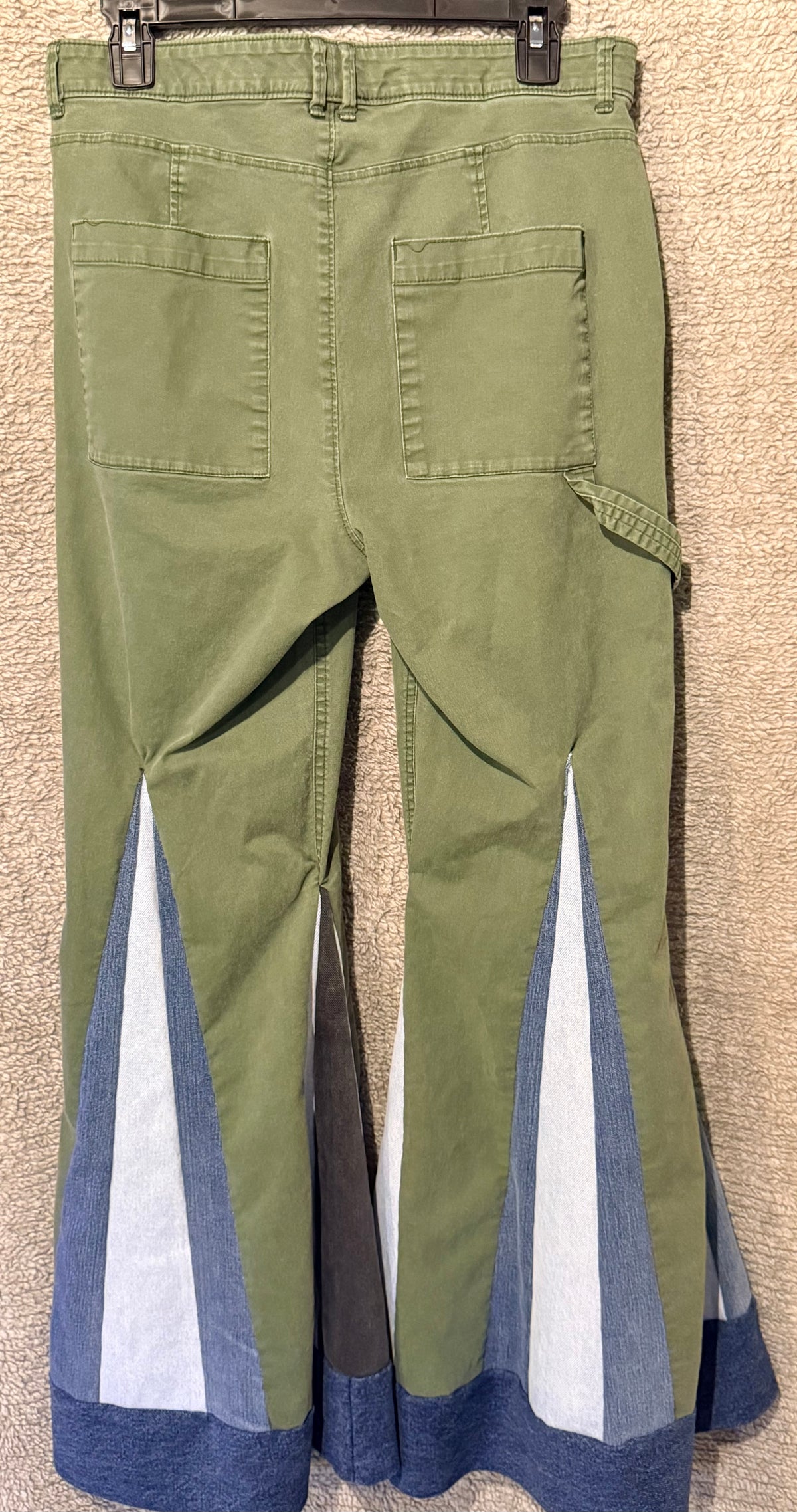 green jeans bell bottoms