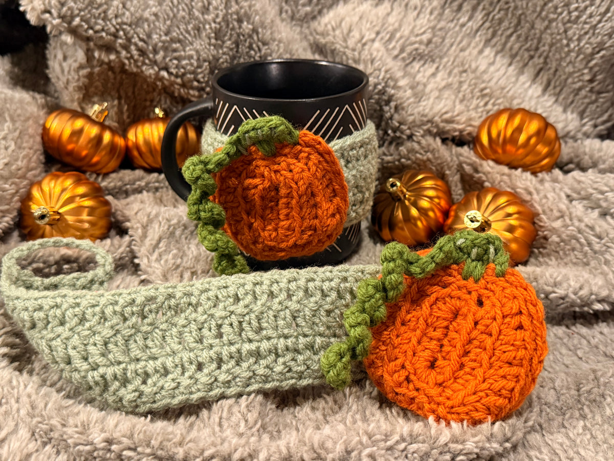 pumpkin cup cozies