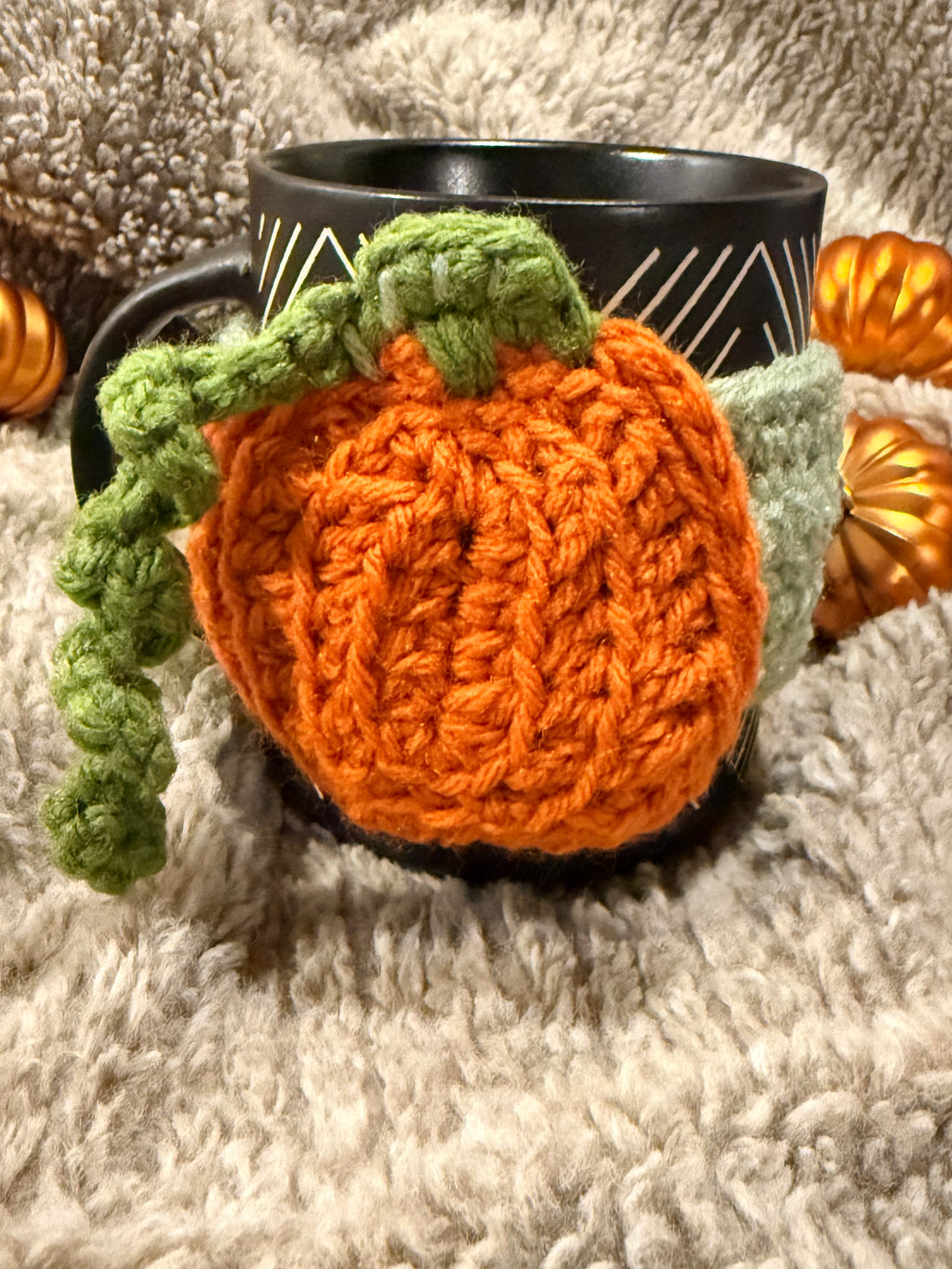 pumpkin cup cozies