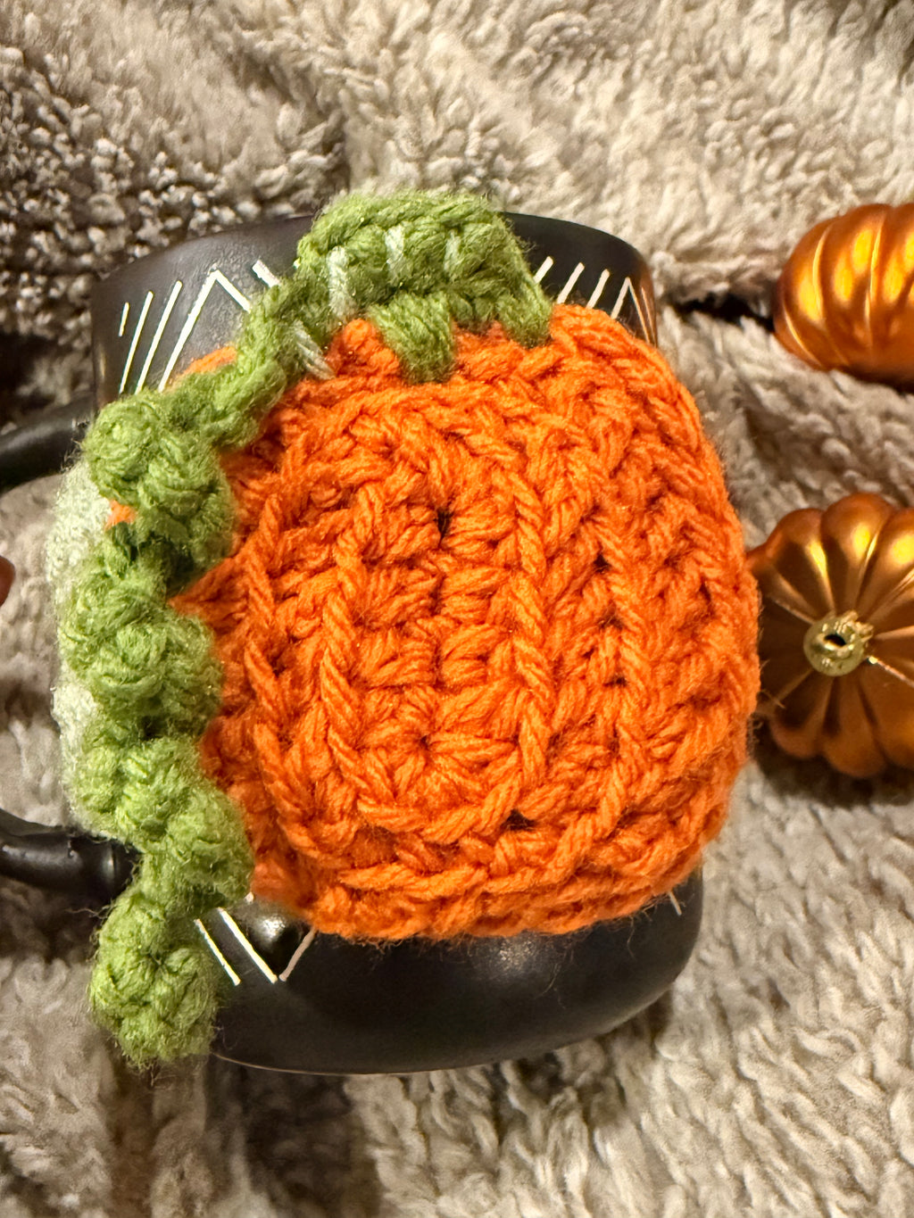 pumpkin cup cozies