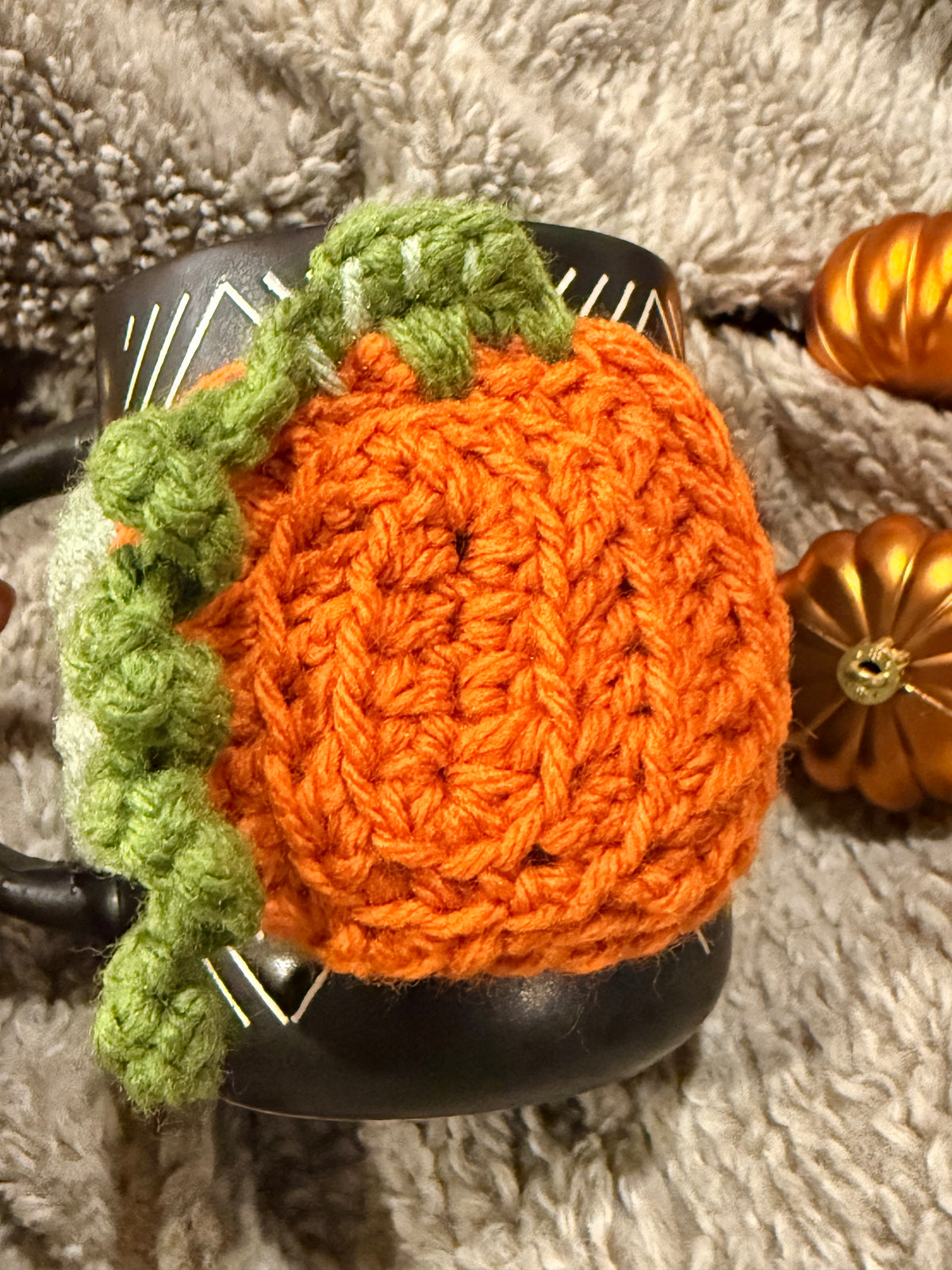 pumpkin cup cozies